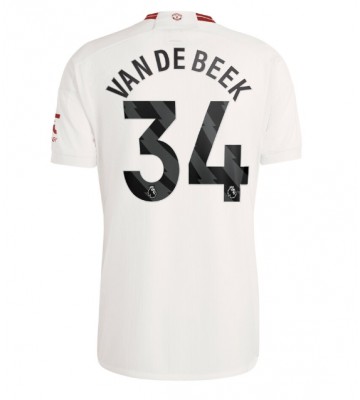 Manchester United Donny van de Beek #34 Koszulka Trzecich 2023-24 Krótki Rękaw